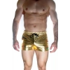 Erkek Gold Lame Short