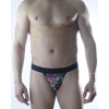 Erkek Renkli Desenli Jockstrap İç Giyim