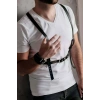 Erkrk Seksi Deri Göğüs Harness - Brfm126