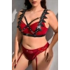 Fantazi Deri Seksi Göğüs Harness - Brf1166