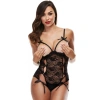 Fantezi Göğüsü Ve Arkası Açık Dantel Babydoll İç Giyim
