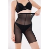 Freshness 0007 Lazer Kesim Tül Yüksek Bel Şort Korse