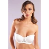 Gala Push-up Strapless Bra, Ekru Konforlu Ve Şık Sütyen, Strapless