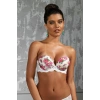Gardenia Big Size Plunge Bra, Ekru Konforlu Ve Şık Sütyen