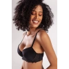 Garland Big Size Plunge Bra, Black Konforlu Ve Şık Sütyen