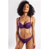 G.colors Balconette Foam Push Up Bra, Mor Konforlu Ve Şık Sütyen