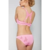 Githa Foam Cup Push Up Bra,neon Pembe Renk Straplez Konforlu Ve Şık Sütyen