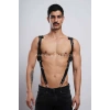 Gömlek Üzeri Erkek  Harness Aksesuar, Omuz Detaylı Deri Harness - Brfm135
