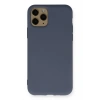 iPhone 11 Pro Kılıf Nano içi Kadife Silikon - Gri