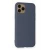 iPhone 11 Pro Kılıf Nano içi Kadife Silikon - Gri