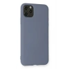 iPhone 11 Pro Max Kılıf Nano içi Kadife Silikon - Gri