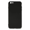 iPhone 6 Plus Kılıf Nano içi Kadife Silikon - Siyah