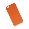iPhone 6 Plus Kılıf Nano içi Kadife Silikon - Turuncu