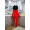 Kadın Yılbaşı 2li Özel Kalp Kutulu Slip - Pijama Hediye Seti