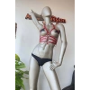 Kırmızı Deri Harness Fantazi Giyim