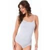 Moda Bayan İp Askılı Çıtçıtlı Body Beyaz