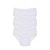 Moda Erkek Çocuk 3lü Beyaz Külot