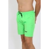 Moda Erkek Fermuar Cepli Deniz Şortu Fıstık Yeşil