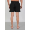 Moda Erkek Fermuarlı Cepli Deniz Şortu Siyah
