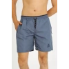 Moda Erkek Gri Deniz Şortu