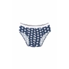 Moda Erkek Pamuk Desenli Likralı Slip Lacivert