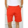 Moda Erkek Pamuk Kırmızı Şort