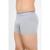 Moda Erkek Pamuk Likralı Boxer Gri