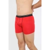 Moda Erkek Pamuk Likralı Boxer Kırmızı