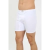 Moda Erkek Pamuk Paçalı Külot Beyaz