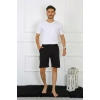 Moda Erkek Pamuk Siyah Şort