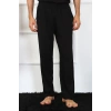 Moda Erkek Pamuk Siyah Tek Alt Pijama