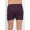 Moda Erkek Penye Boxer Bordo - Lacivert