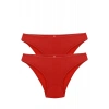 Moda Kadın Kırmızı 2li Slip