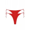 Moda Kadın Kırmızı Yandan Bağlamalı 2li Tanga Slip