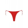 Moda Kadın Kırmızı Yandan Bağlamalı 2li Tanga Slip