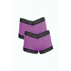 Moda Kadın Pamuklu 2li Boxer Mor