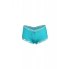 Moda Kadın Pamuklu 2li Boxer Turkuaz