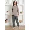 Moda Kız Çocuk Penye Pijama Takım