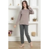 Moda Kız Çocuk Penye Pijama Takım