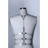 Omuzdan Askılı Şeffaf Elbise Kemeri, Crop Kemeri, Bluz Kemeri - Brf1058