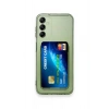 Samsung Galaxy A55 5G Kılıf Kart Şeffaf Silikon - Şeffaf
