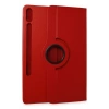 Samsung Galaxy X610 Tab S9 FE Plus 12.4 Kılıf 360 Tablet Deri Kılıf - Kırmızı