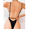 Sırt Dekolteli Çekici Fantezi Body