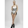 Siyah Harness Takım Deri Vücut Bağlantılı Ayarlanabilir - Brf1038