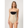 Ten Göğsü Açık Agraflı Body Korse
