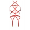 Vücudu Saran Seksi Jartiyer Harness - Brf151