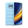 Xiaomi Pocophone X3 Kılıf Optimum Silikon - Sky Blue