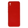 Xiaomi Redmi 9A Kılıf Nano içi Kadife Silikon - Kırmızı