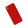 Xiaomi Redmi 9A Kılıf Nano içi Kadife Silikon - Kırmızı