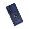 Xiaomi Redmi Note 11 Pro Kılıf Pars Lens Yüzüklü Silikon - Lacivert